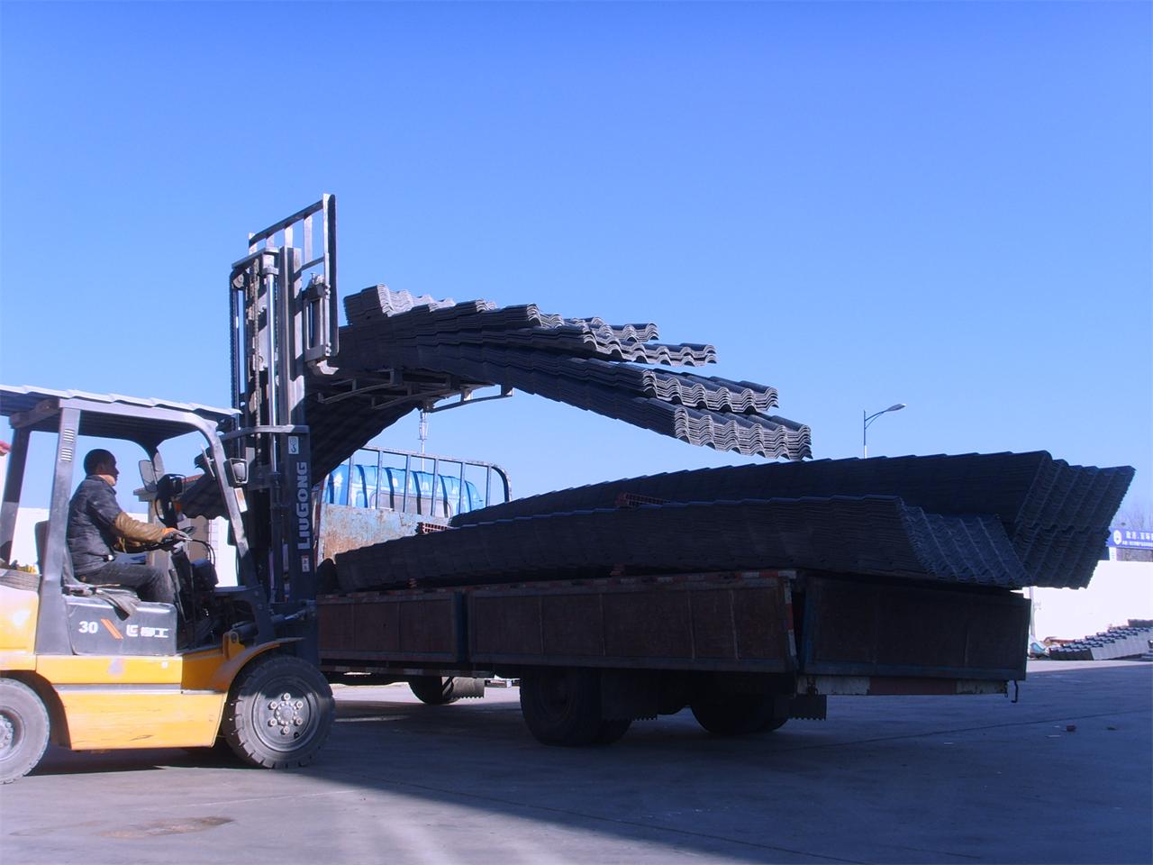 傳樹秸稈瓦為北京平谷舊房改造指定用瓦